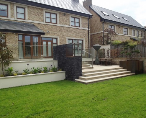 Malahide back garden 2
